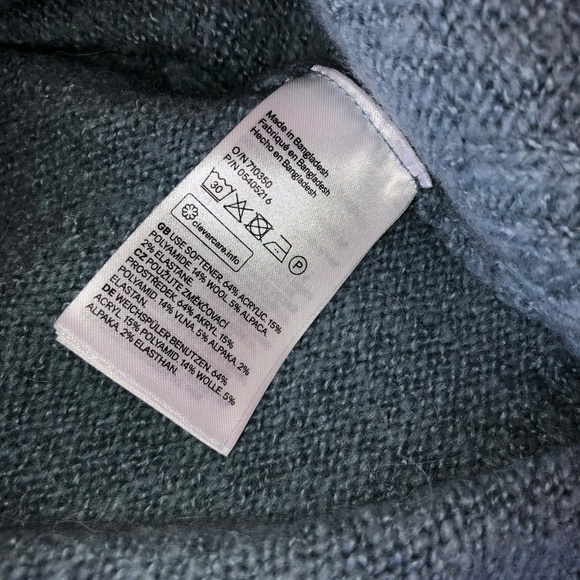 H&M Side Tie oversized Sweater  Size M - Picture 4 of 6